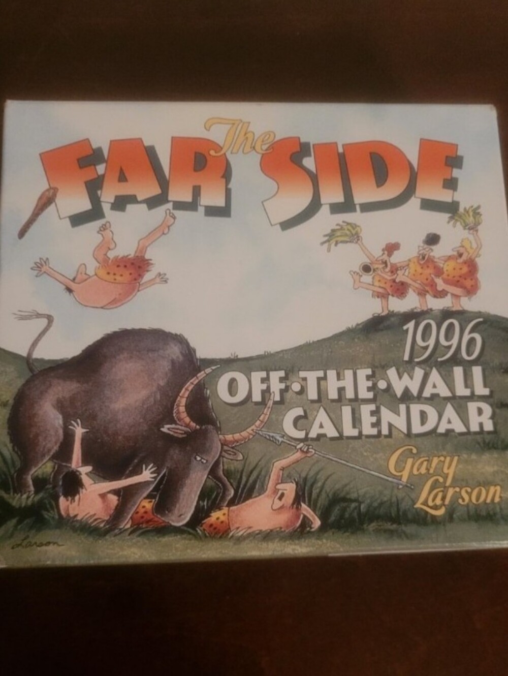Unused 1996 The Far Side Off the Wall Desk Calendar by Gary Larson